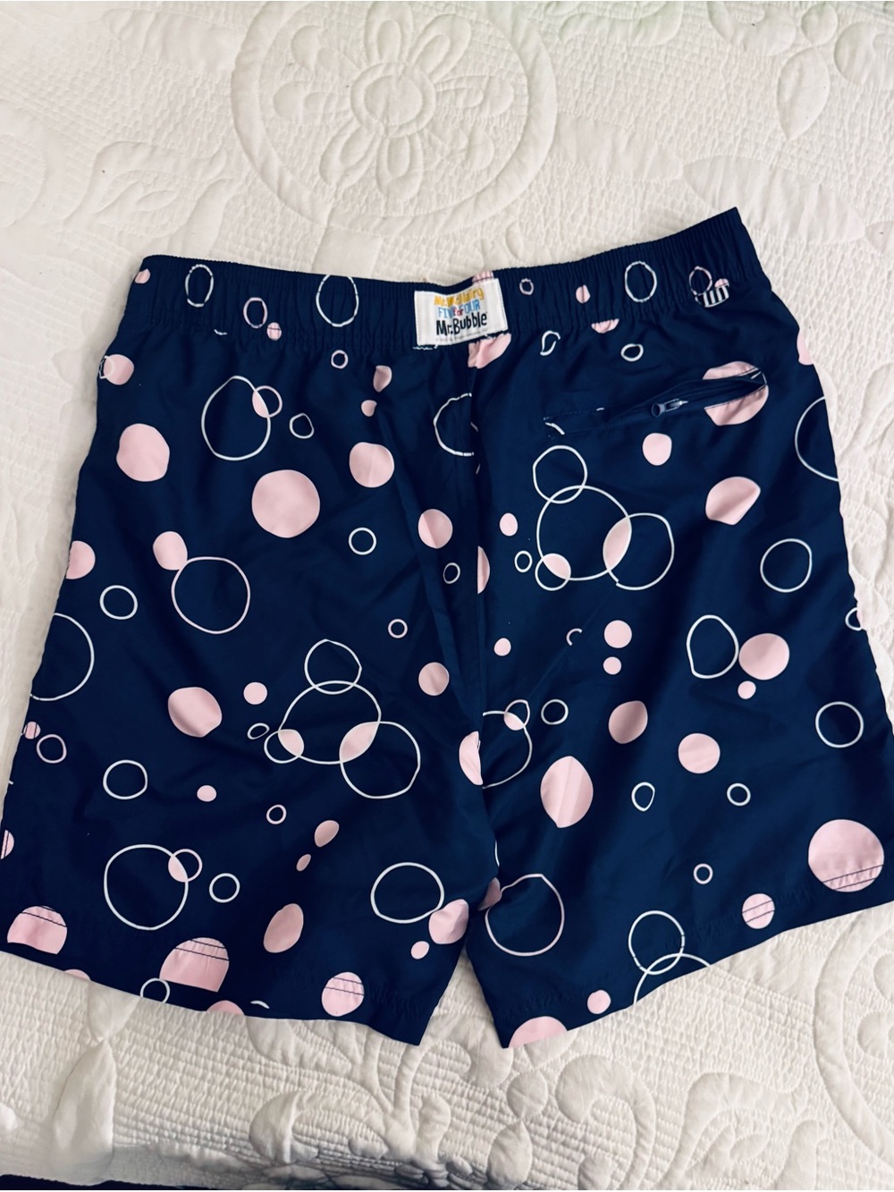 Five Four x Mark McNairy Mr. Bubble Swim Trunks Size Medium